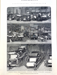 Printing Machines used to print the Illustrated London News