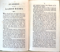 First two pages of Knight's An address to the labourers.