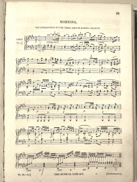 Knight Musical Library page of printed music