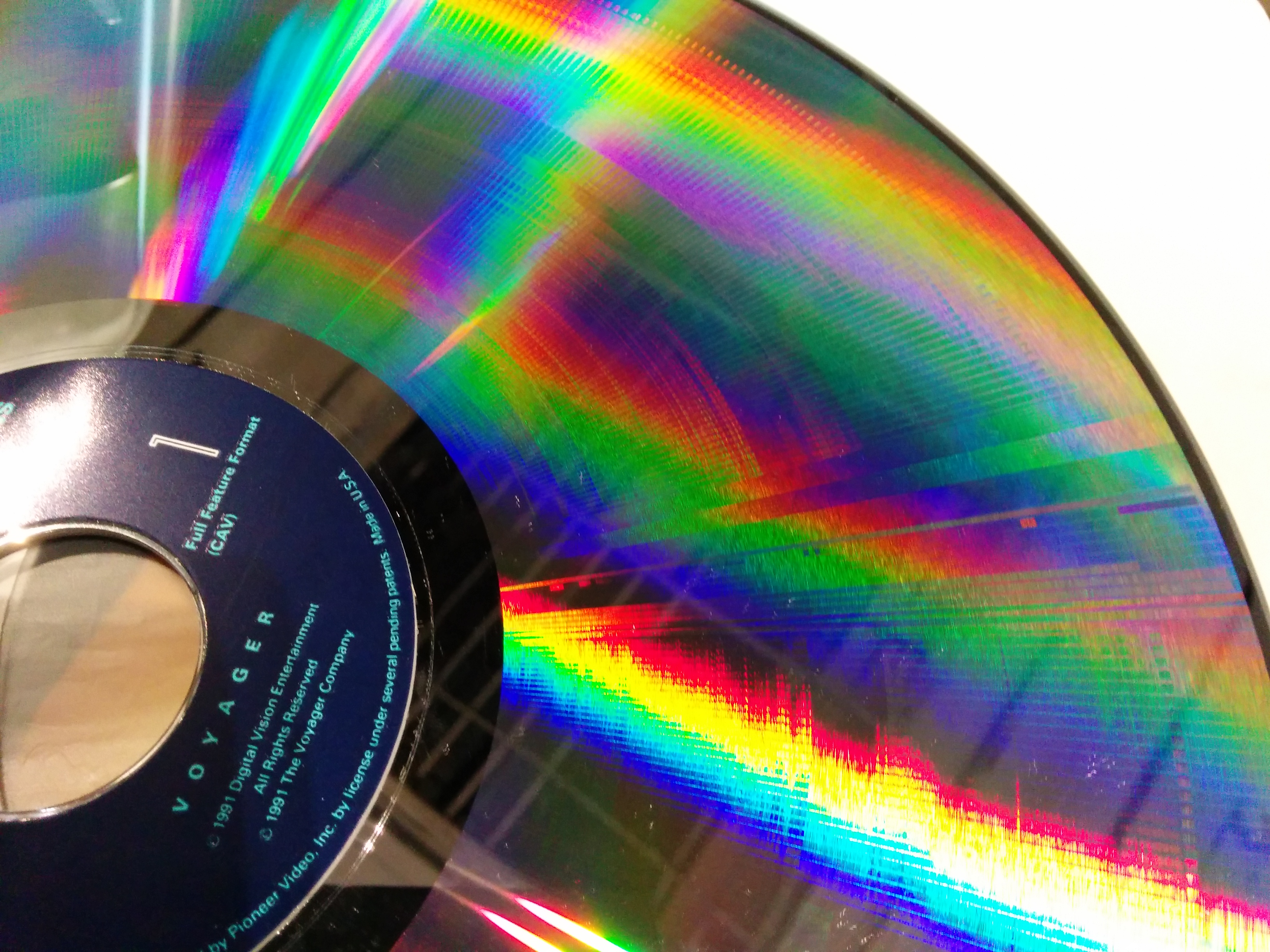Laserdisc CAV
