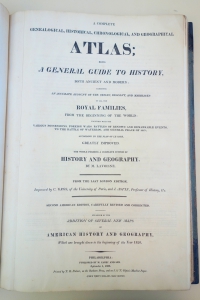 Title of Lavoisne Historical Atlas, 1820