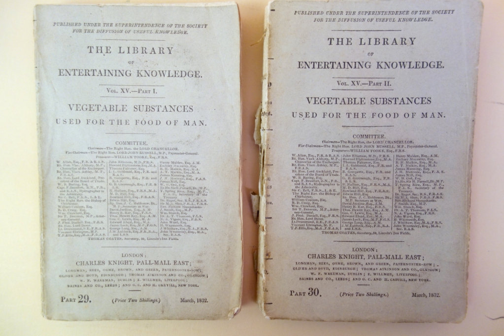 Library of Entertaining Knowledge Vegetable Substances