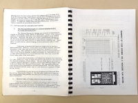 Explanation of the kinds of texts that could be encoded on the Minicard film record and how it was done.