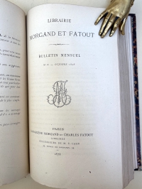 Morgand et Fatout catalogue title page