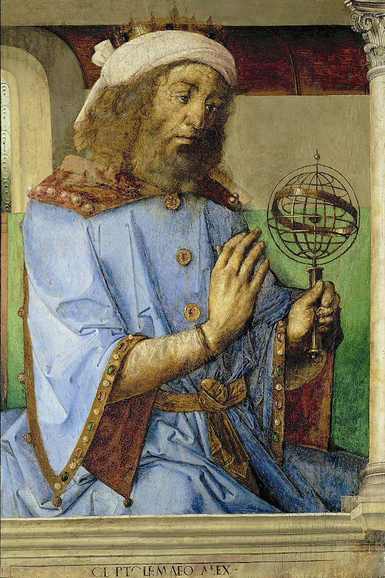 Ptolemy 1476 with armillary sphere model
