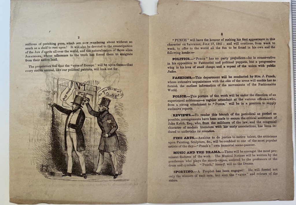 Pages  2 and 3 of the Punch prospectus