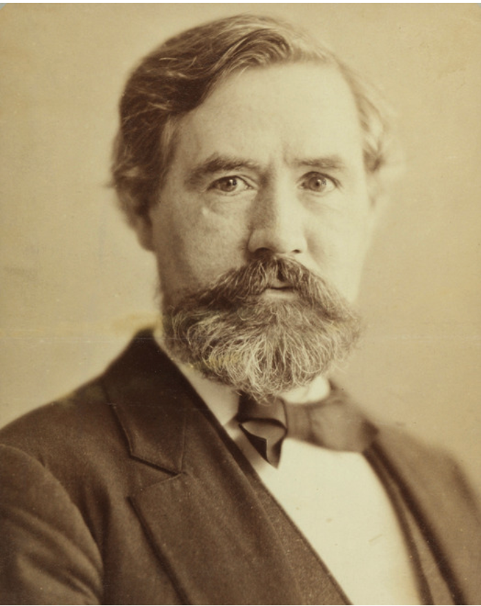 Photograph of De Vinne taken in 1866, when he was 38 years old.