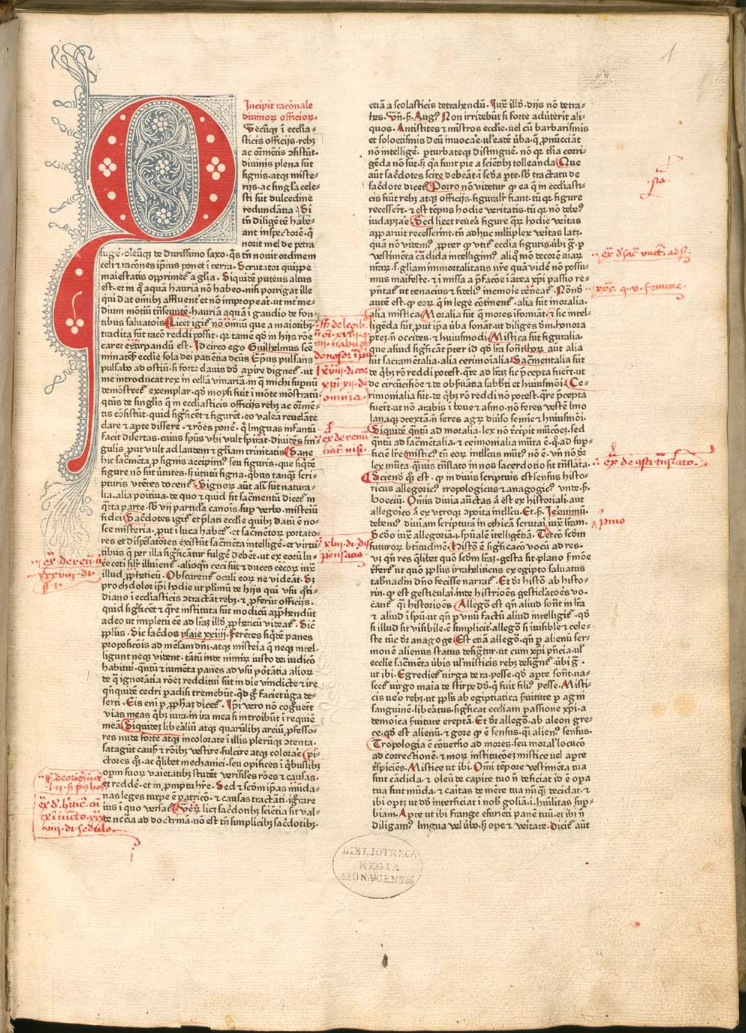 The first page of Fust & Schöffer