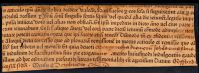 The incomplete copy of the 31-line Indulgence in the Scheide Library at Princeton University.