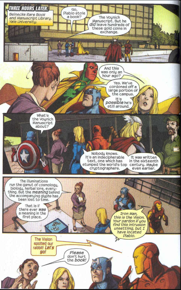 Paul Tobin and Ig Guar, Marvel Adventures: Black Widow and The Avengers, #18. (Reproduced from Lisa Fagin Davis