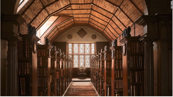 Merton College Library and Hall, Oxford.