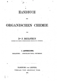 Title page of the first edition of Beilstein.