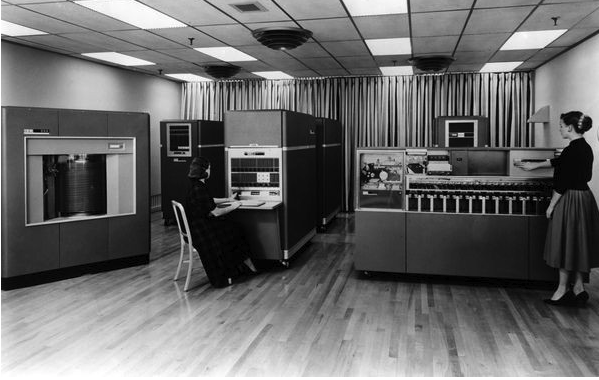 The IBM 650 computer system was called a data processing machine rather than a computer.