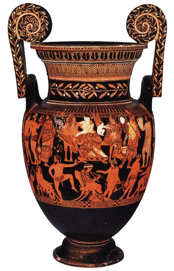 The Pronomos Vase.
