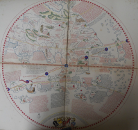 Schematic of the eastern hemisphere of Behaim