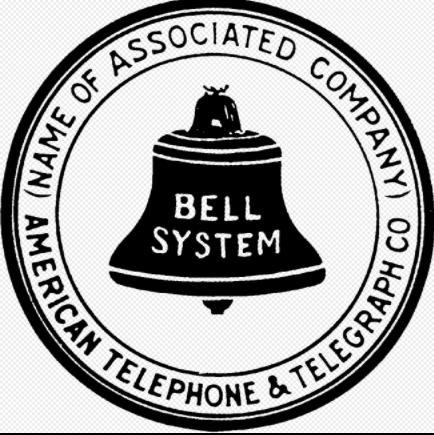 Logo style of Bell System affiliated companies from 1921 to 1969.