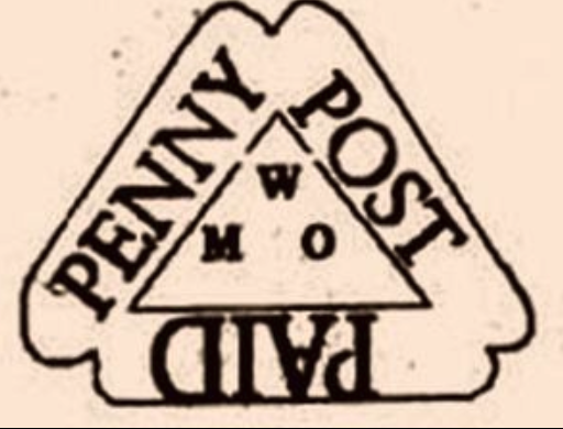 "Postmark used in 1681"