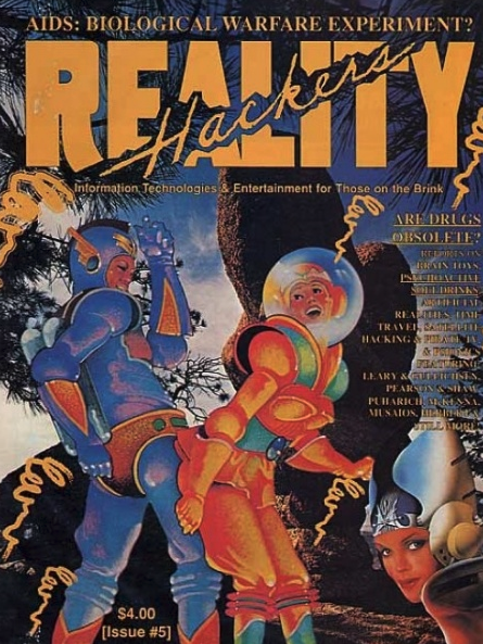 Reality Hackers magazine cover of issue number 5