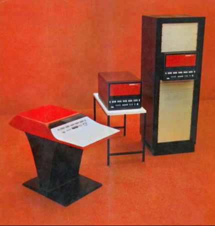 Cropped image from page of a promotional brochure for the Honeywell 316 minicomputer.
