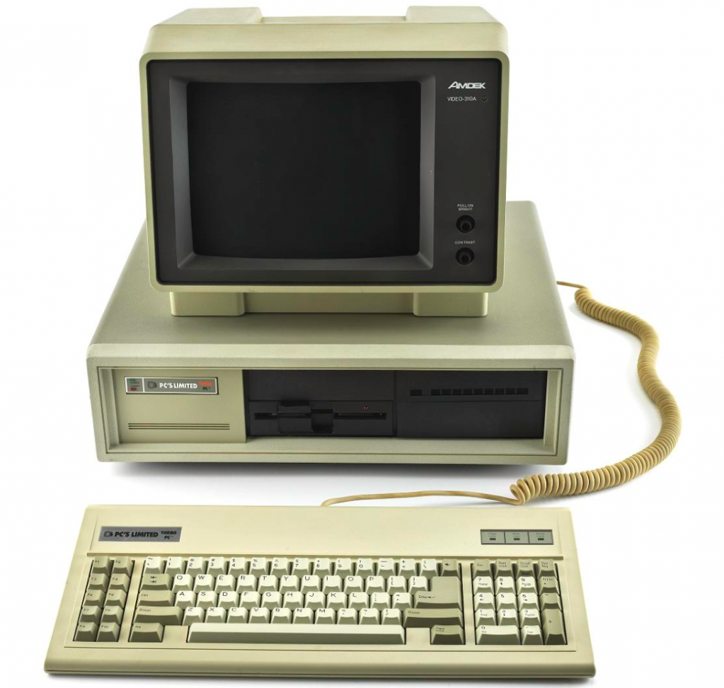 PC's Limited microcomputer NMAH-JN2014-408 with monitor and keyboard. 