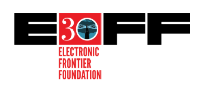 Electronic Frontier Foundation 30th Anniversary logo