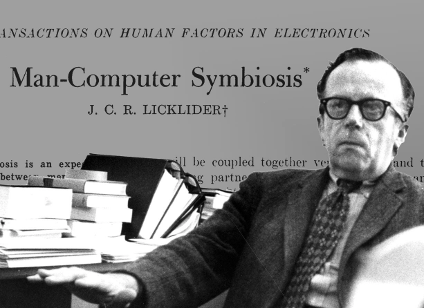 J. C. R. Licklider from "IEEE Spectrum" April 8, 2019
