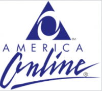First logo of America Online