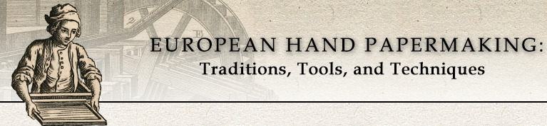 Logo of European Hand Papermaking website