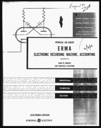 Brochure by GE for ERMA System