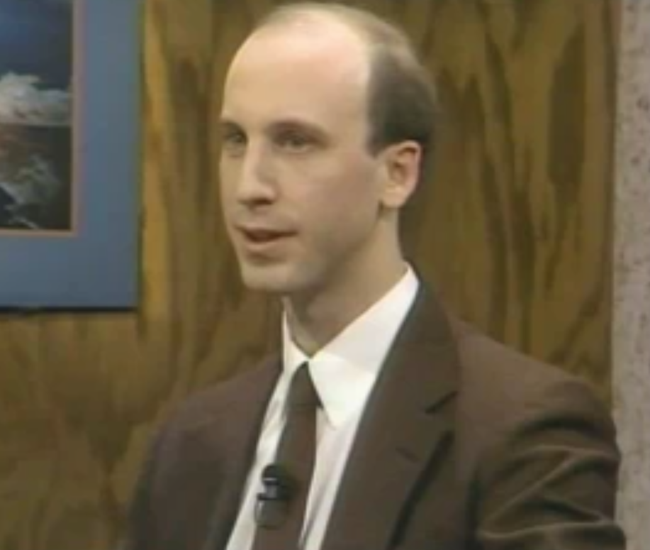 Eddie Dombauer in 1987 from Computers and the Arts video