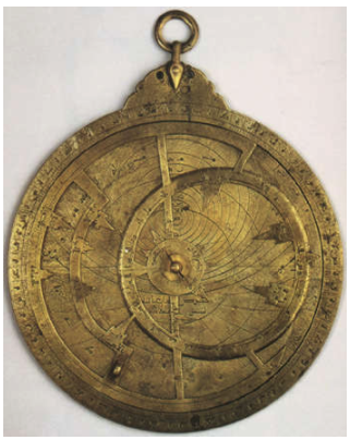 Image of what was once considered the earliest surviving astrolabe