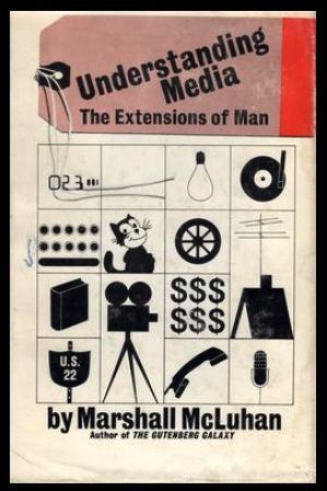 Dust jacket of the 1964 edition of Understanding Media.
