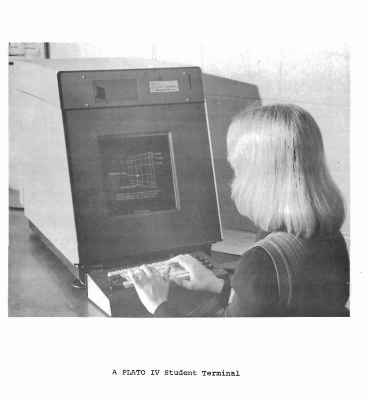 Plato IV Student Terminal, From Stifle, The Plato IV Student Terminal (1974)