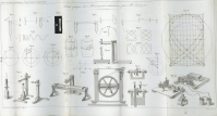 Lissajous's plate of his apparatus, etc.
