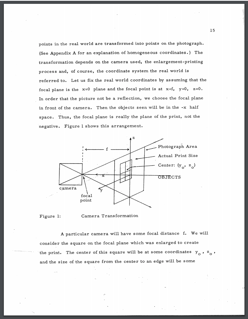 Page of Roberts Machine Perception of Three-Dimensional Solids