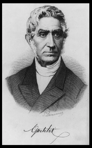 portrait of Lambert Adolphe Quetelet