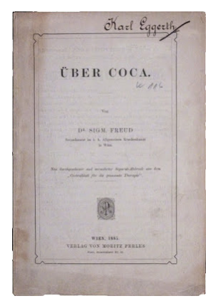 Offprint of Ueber Coca by Sigmund Freud