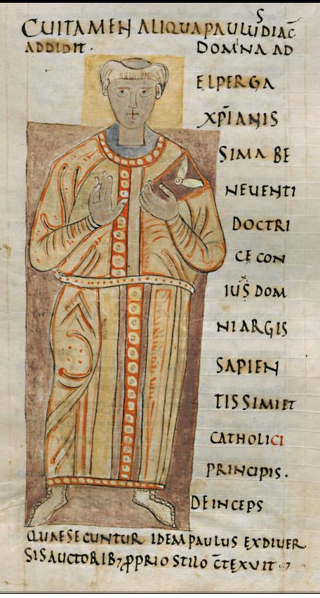 portrait of Paul the Deacon