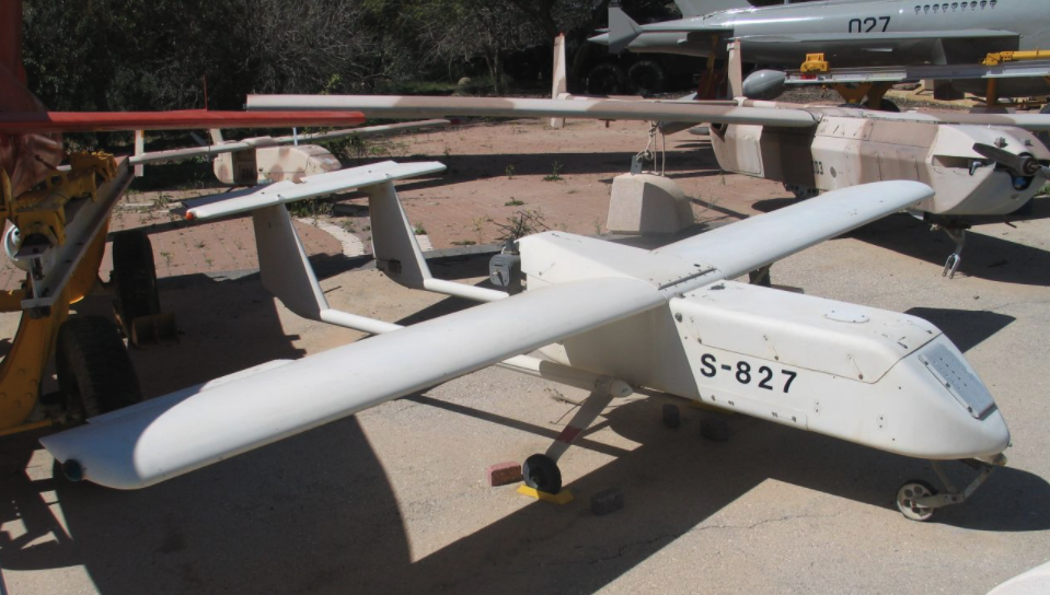 IAI/Tadiran Mastiff III UAV at Muzeyon Heyl ha-Avir, Hatzerim airbase, Israel. 2006.