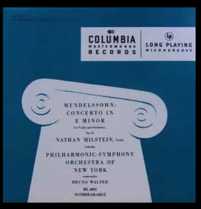 Cover of the first LP record