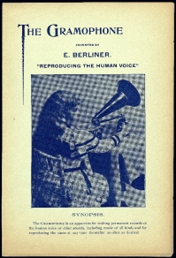 The Gramophone invented by E. Berliner, Reproducing the Human Voice