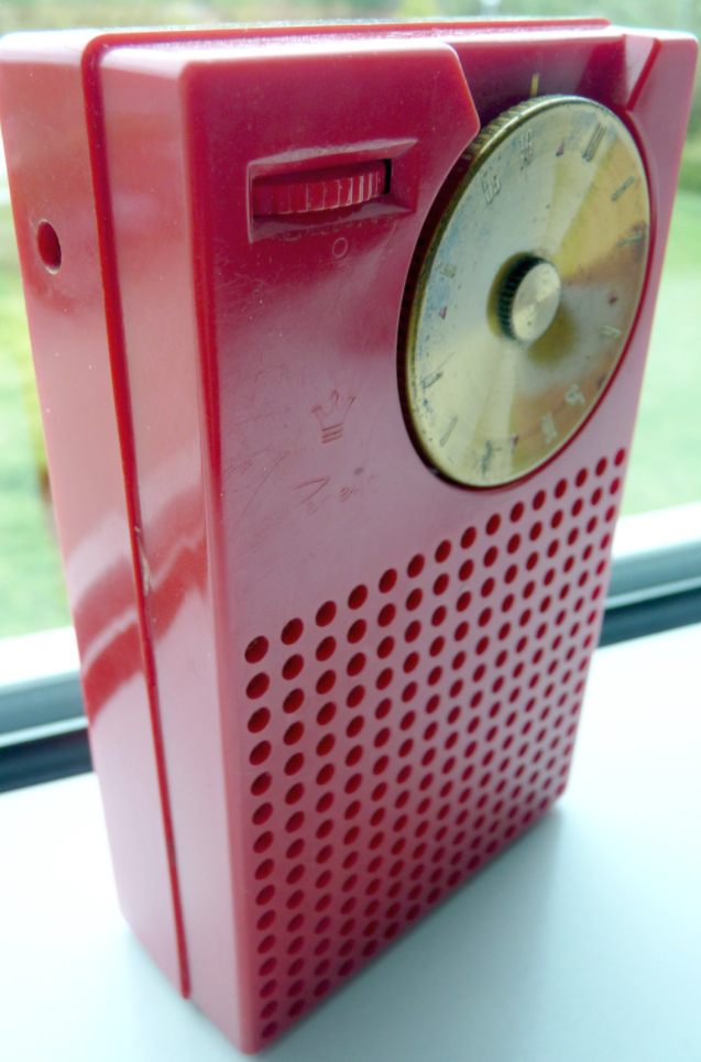The Regency TR-1 was the first commercially produced transistor radio. It used Texas Instruments NPN transistors.
