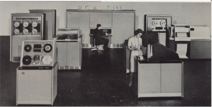 RCA 301 mainframe installation