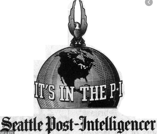 Old Seattle Post-Intelligencer logo