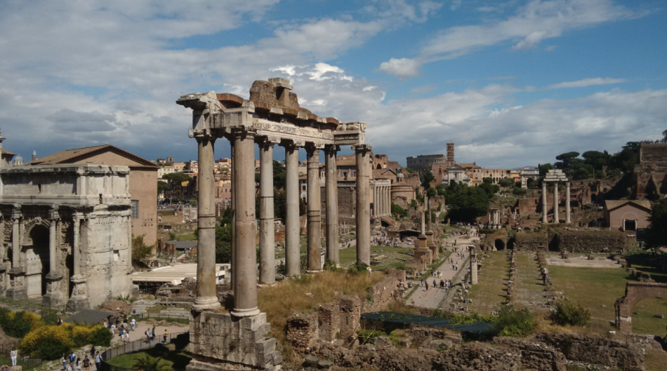 The Roman Forum as it looks in 2020