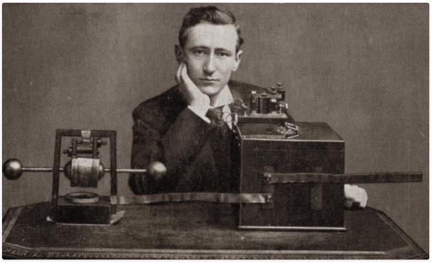 photograph of Guglielmo Marconi
