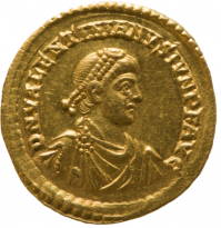Solidus of Valentian II