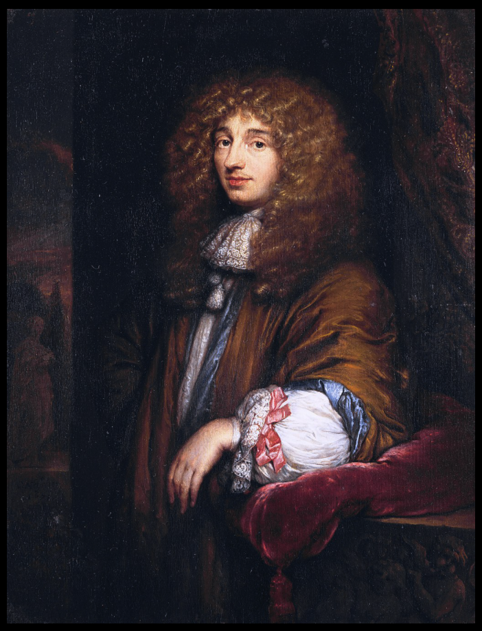 Painting of Christiaan Huygens by Caspar Netscher, 1671. Kunstmuseum Den Haag