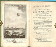 Premiere suite d la description des experiences aerostatiques de MM. de Montgolfier