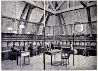 Multiple switchboard, Liverpool. From the Electrical Review (London), October 18, 1884.